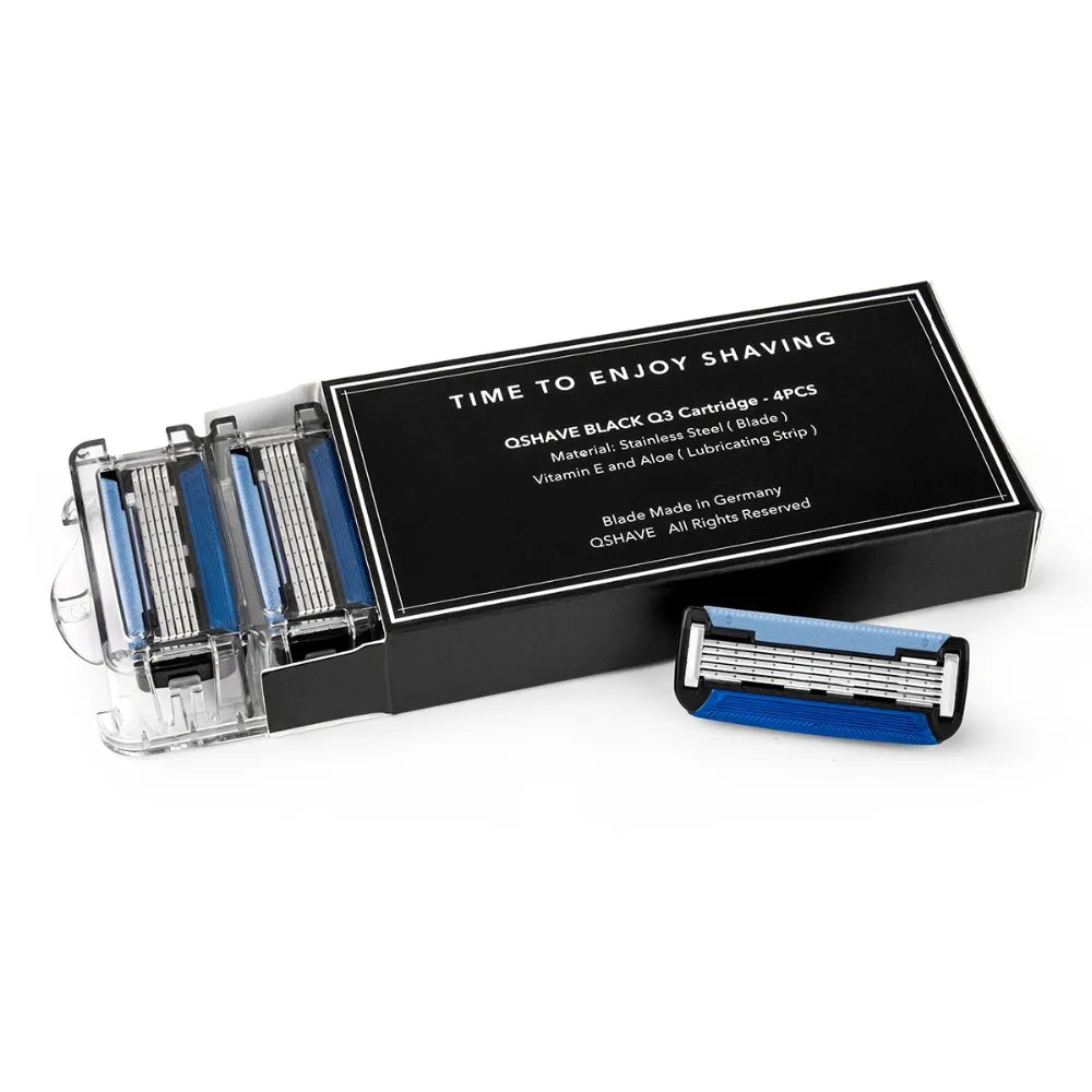 Black Spider Man Manual Shaving Razor Blades
