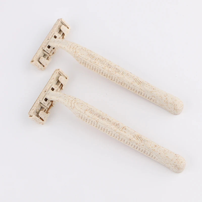 Wheat Straw Eco Friendly Disposable Manual Razor