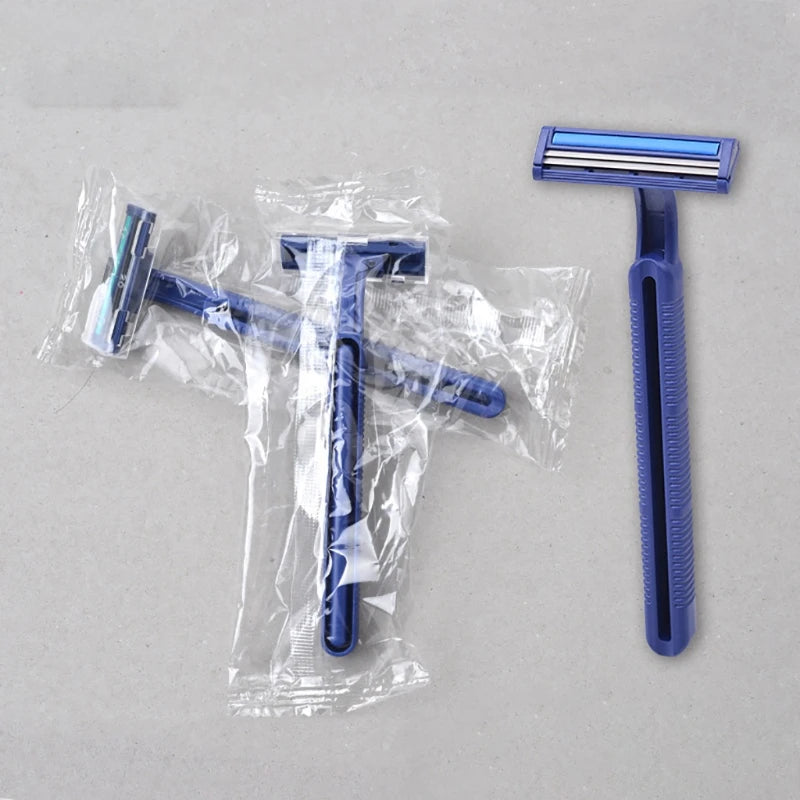 10 Pieces Disposable Stainless Steel Razors