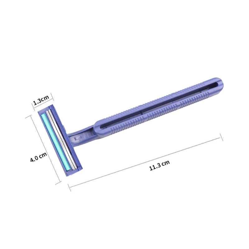 10 Pieces Disposable Stainless Steel Razors