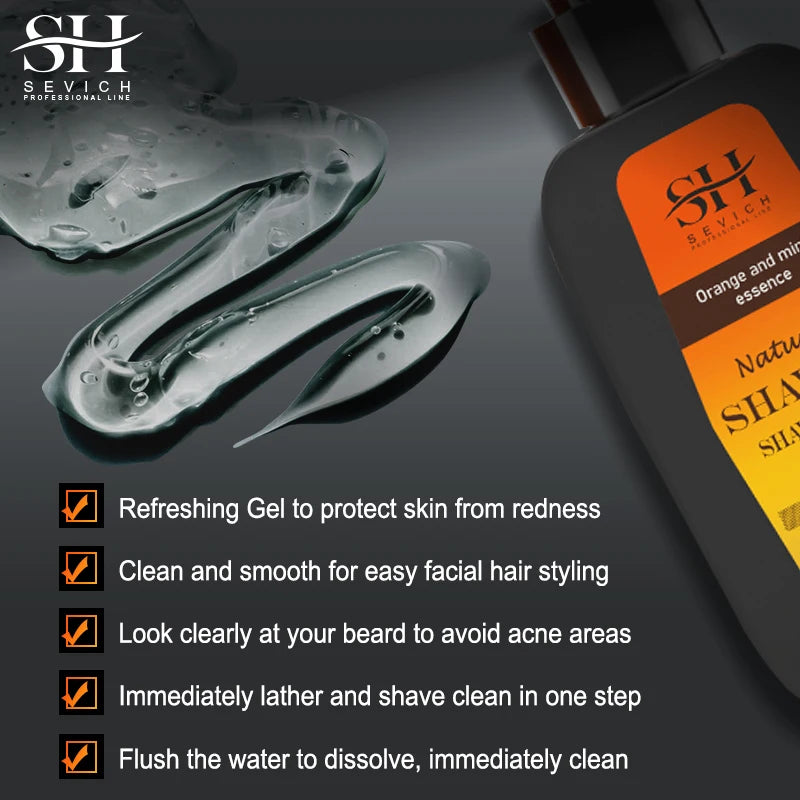 Natural Soothing Facial Care Shaving Gel