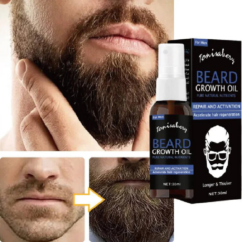 Beard Growth Serum Oil Spray