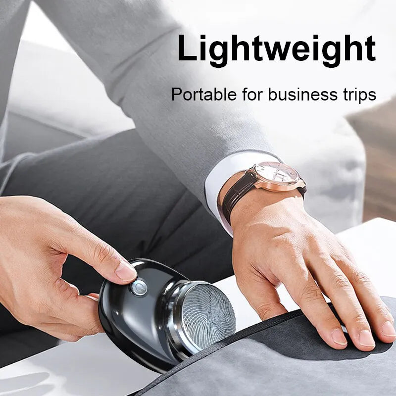 Portable Travel Compact Wireless Charging Shaver