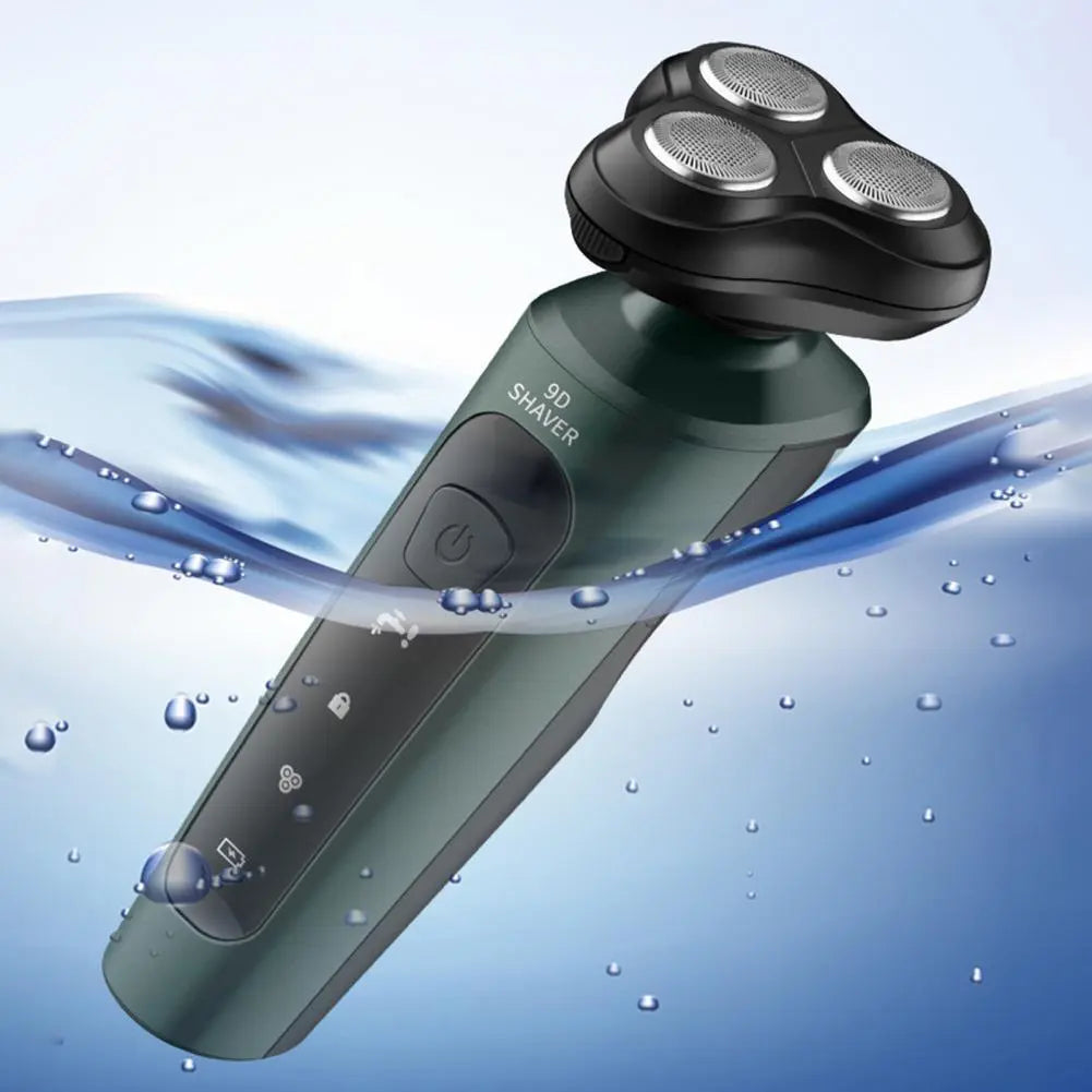 Rechargeable Intelligent Electric Wet Dry Beard Shaving Trimmer