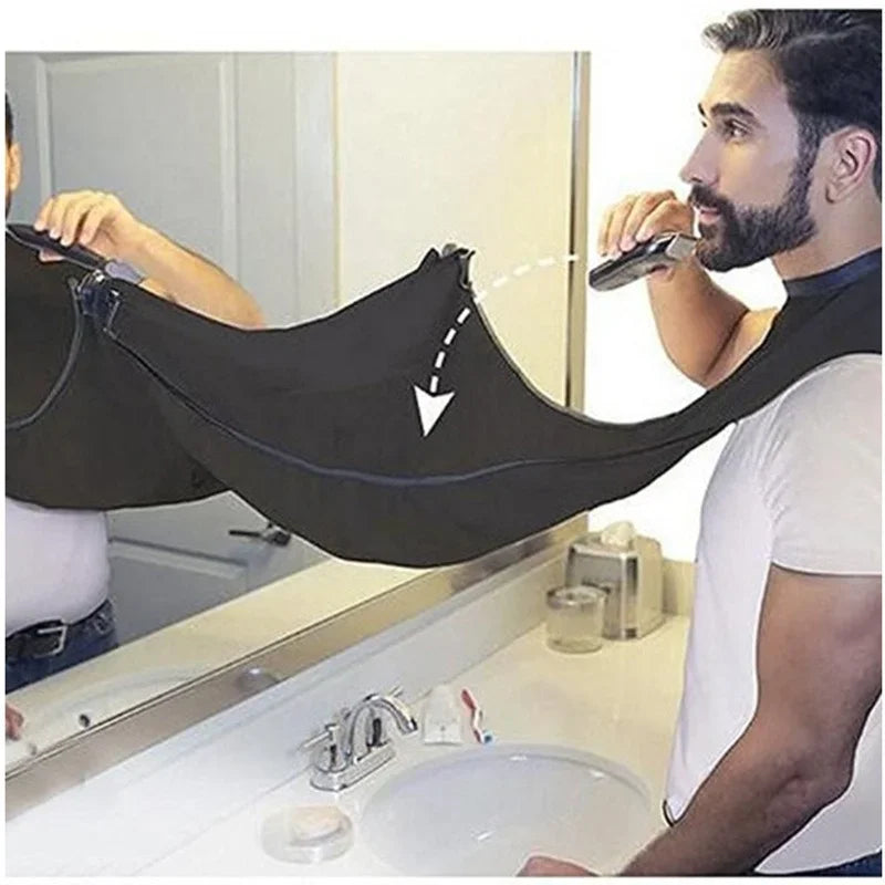 Mess-Free Beard Catcher Apron Cape