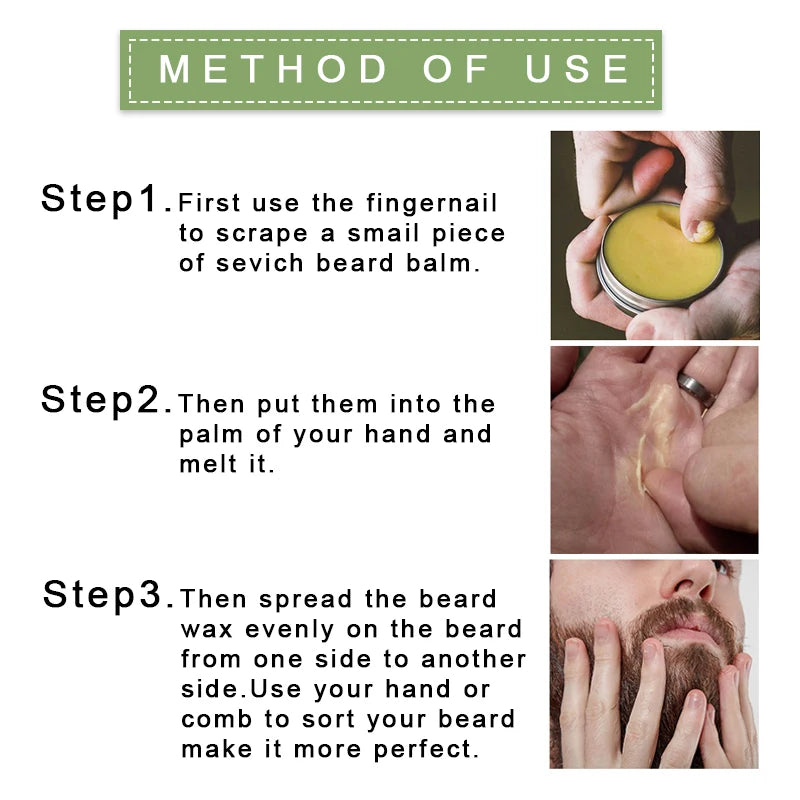 Natural Professional Beard Styling Wax