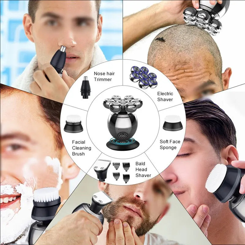 Precision Waterproof 7D Floating Beard Trimmer