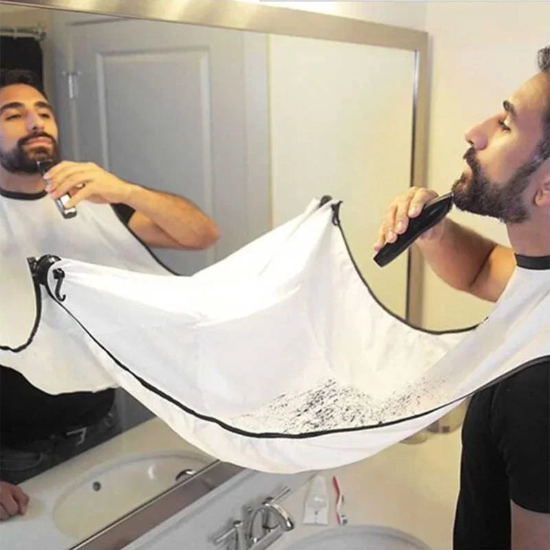 Mess-Free Beard Catcher Apron Cape
