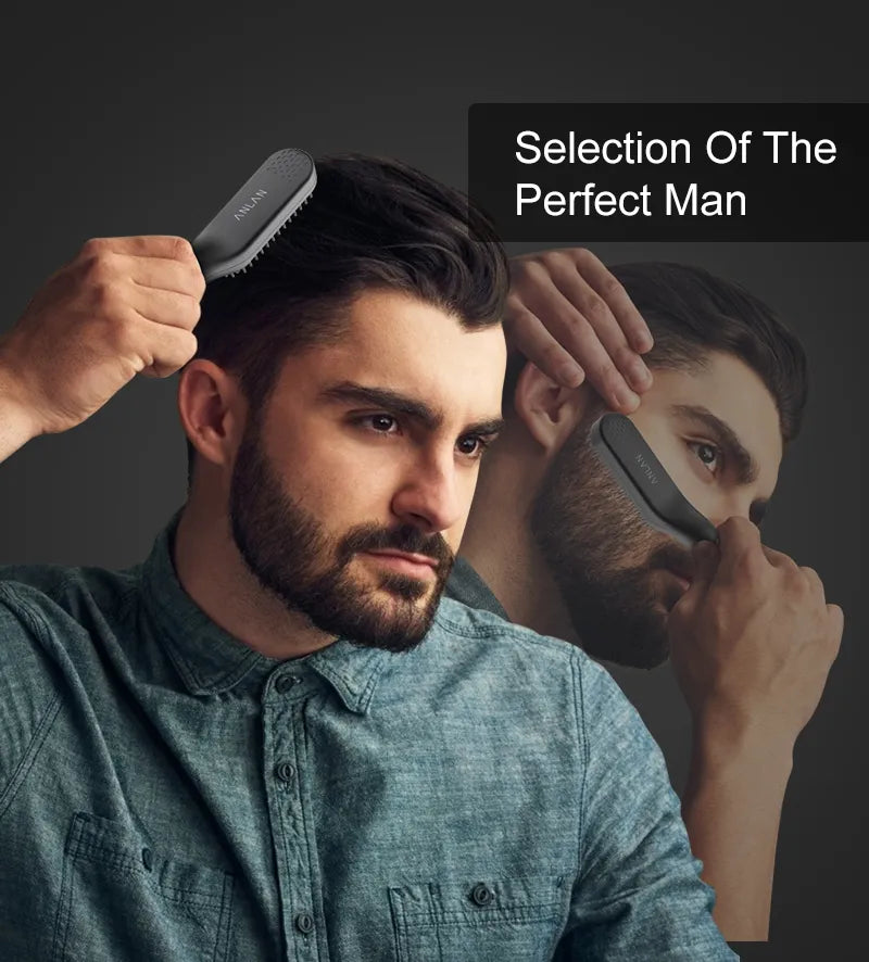 Multifunctional Beard Straightening Hot Brush Styler