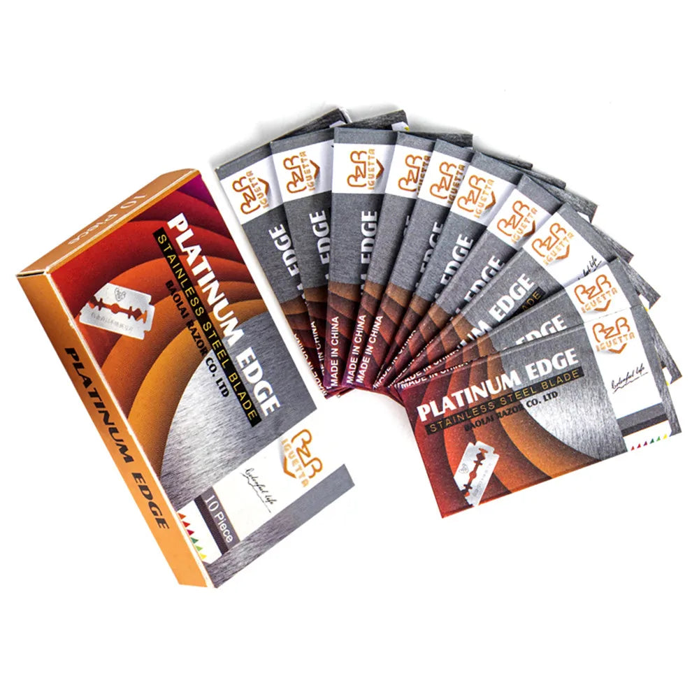 Stainless Steel Replacement Safety Razor Blades