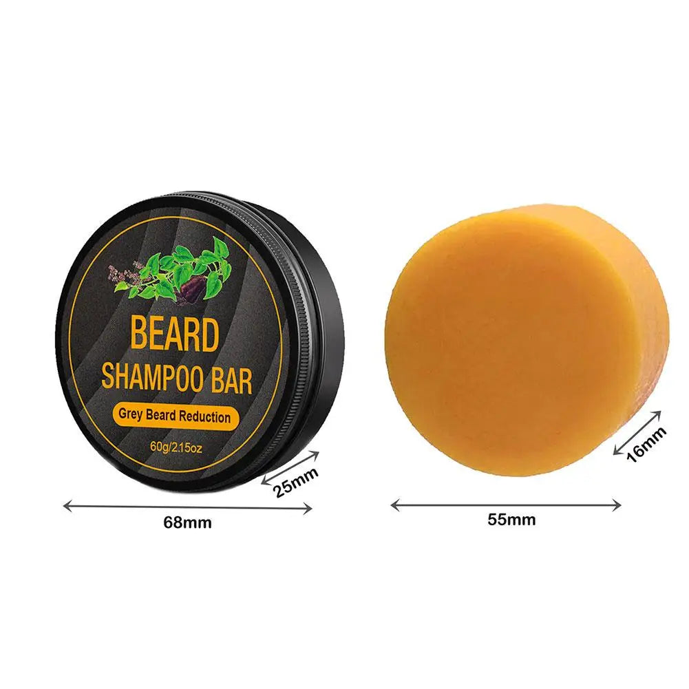 Nourishing Grey Beard Coverage Shampoo Bar