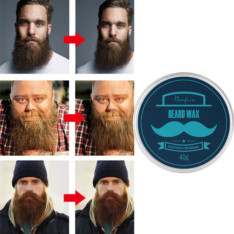 Natürliches, professionelles Bart-Styling-Wachs