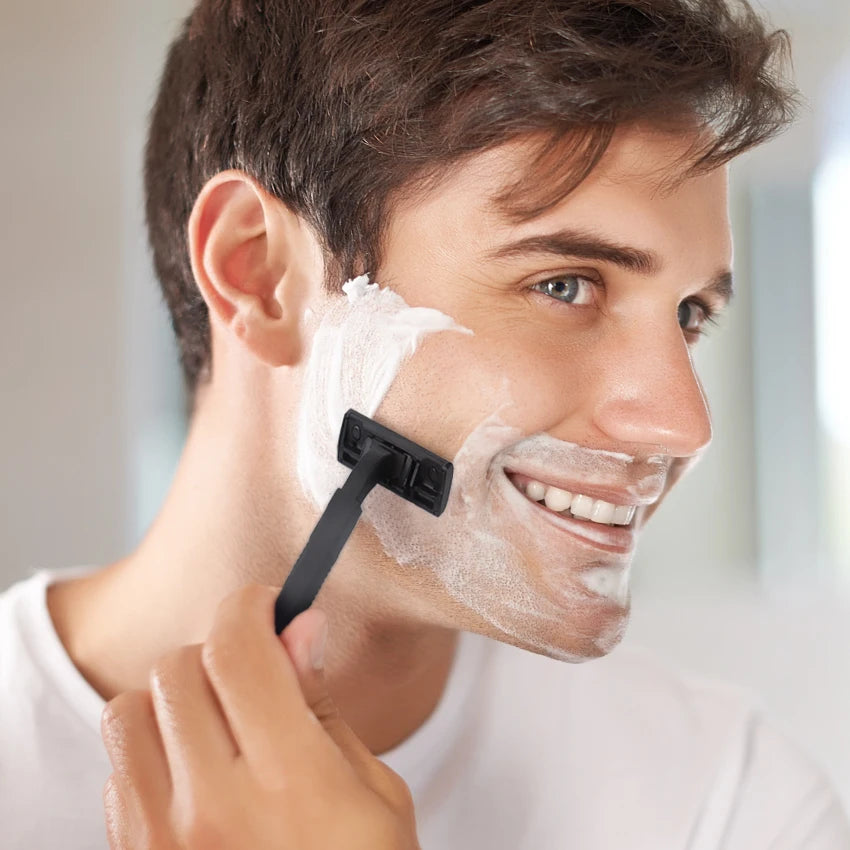 30x Disposable Shaver - Two Blade Plastic Handle Stainless Steel Razor