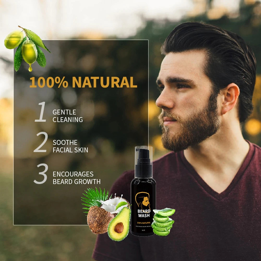 Beard Revive Growth-Boosting Beard Wash