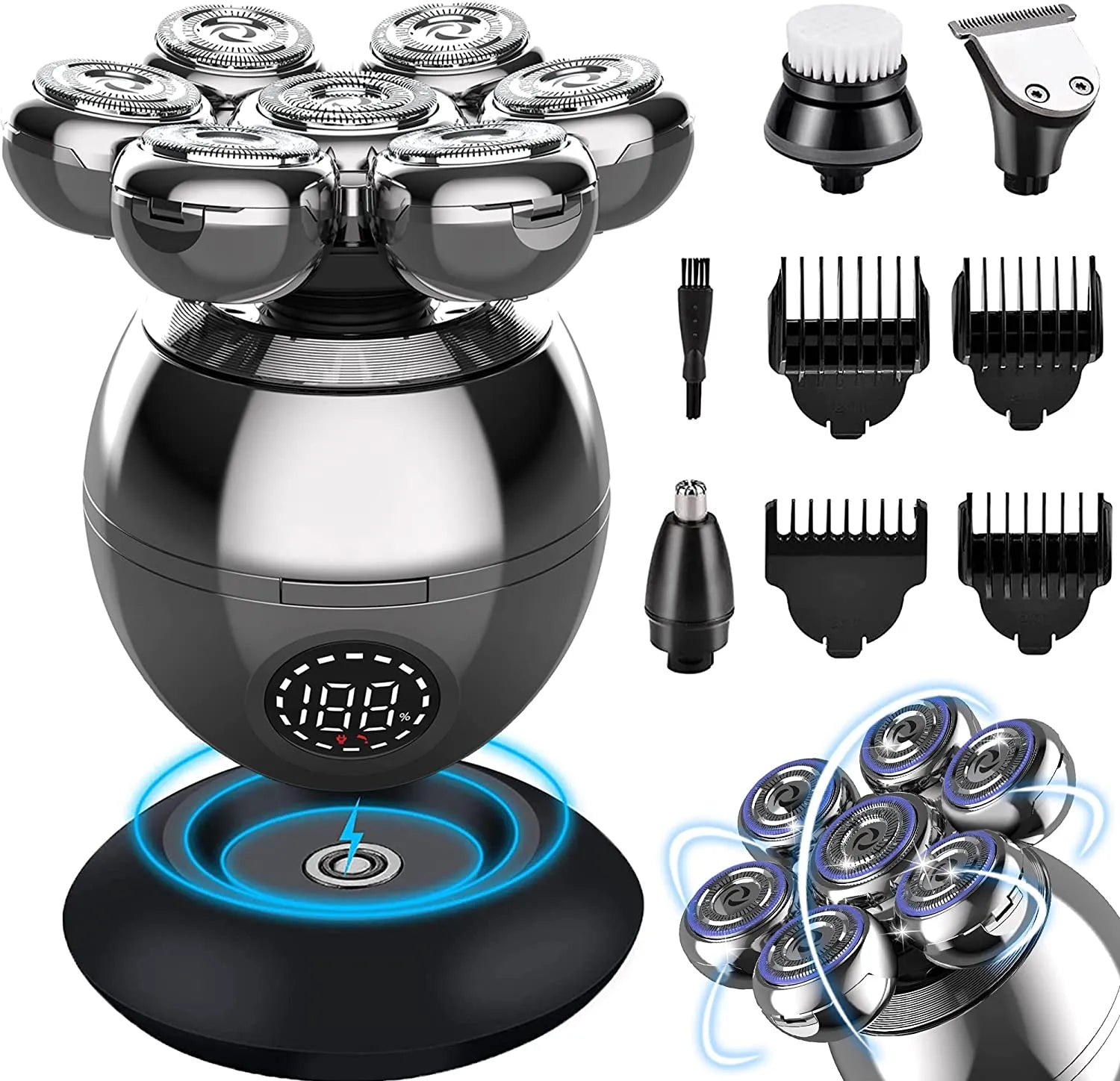 Precision Waterproof 7D Floating Beard Trimmer