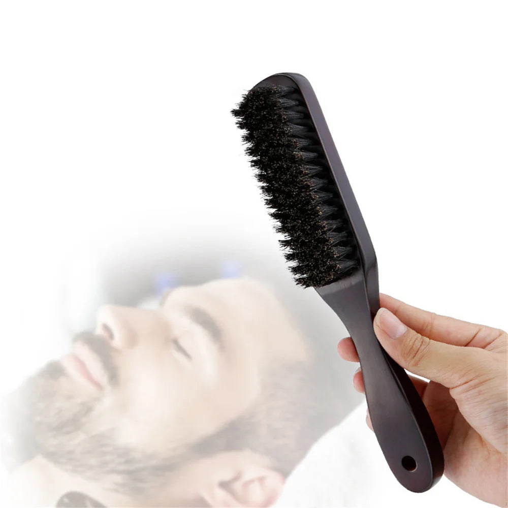 Wood Handle Boar Bristle Cleaning & Styling Brush