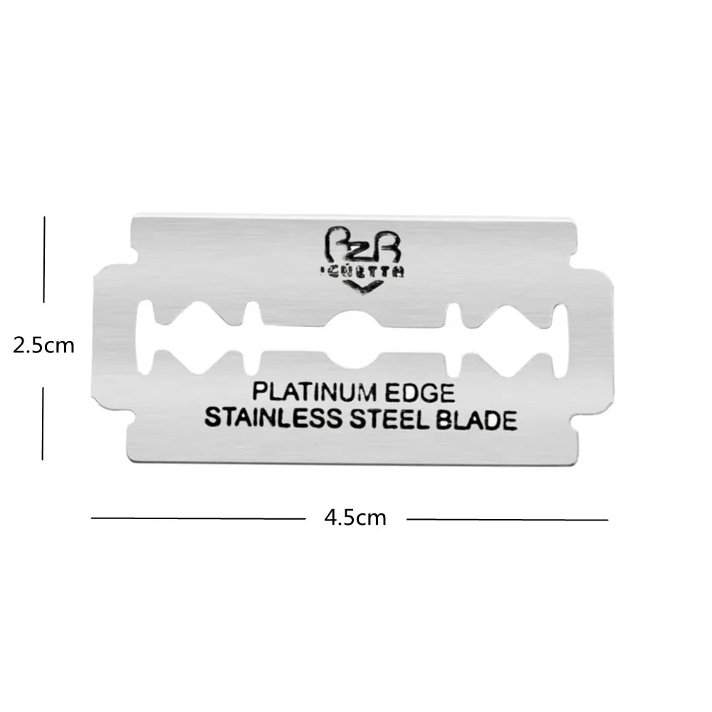 Stainless Steel Replacement Safety Razor Blades