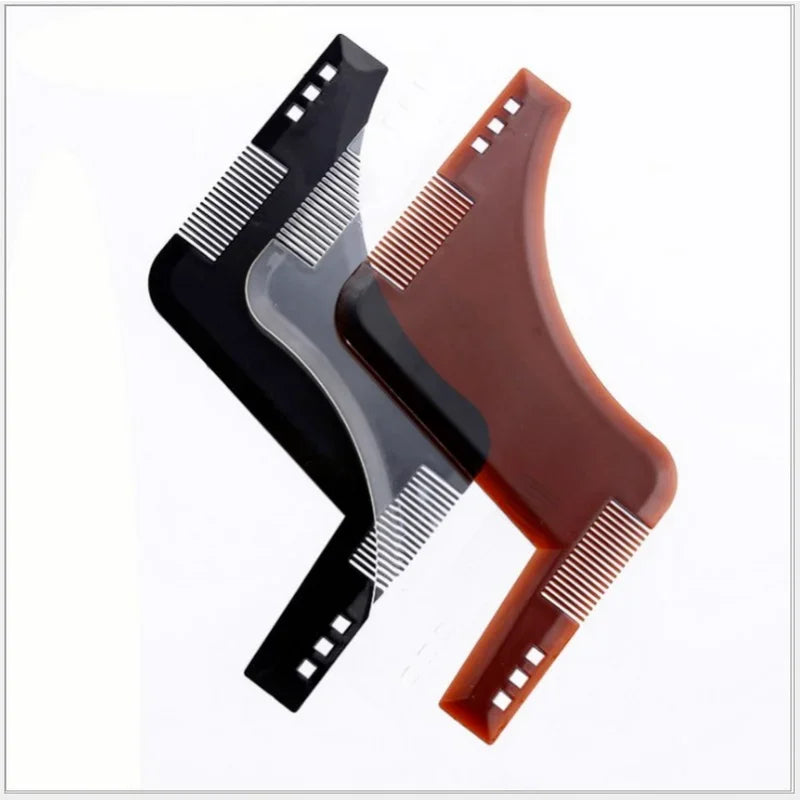 Men's Beard Shaping Styling Template Comb