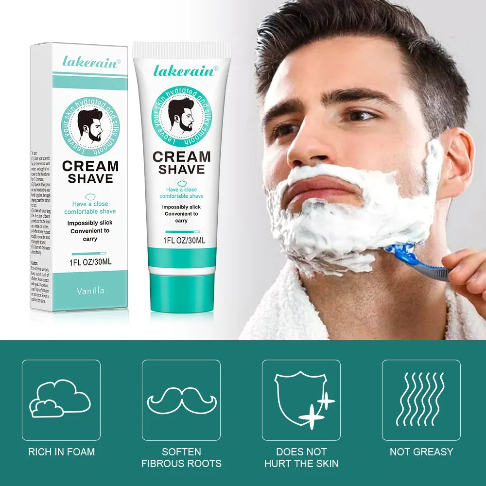 Extra feuchtigkeitsspendende Rasiercreme für Männer